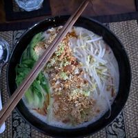 I've forgotten the name but it had minced tofu - delicious! at Mekong MoJo  in Krong Kracheh