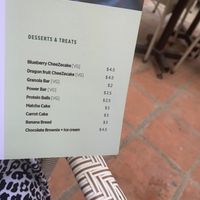 Desserts  at Artillery Arts Cafe in Phnom Penh