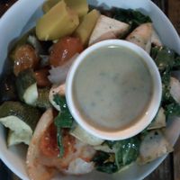 Create your own bowl at Artillery Arts Cafe in Phnom Penh
