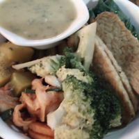 Create your own bowl at Artillery Arts Cafe in Phnom Penh