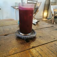 Pink Lady at Artillery Arts Cafe in Phnom Penh