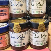 vegan "nutella" like bread spread at Charlie's Grocery in Seoul