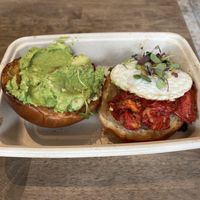 Maman’s breakfast sandwich without bacon   at Maman in Brooklyn