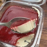 The panna cotta is vegan as well!!  at La Posata in Copenhagen