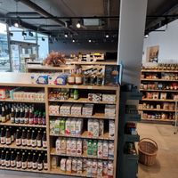 Overview inside at Biotaste Biowinkel in Deinze