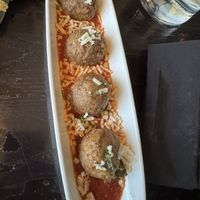 House made “meat”balls  at Lulu and Blu in High Point