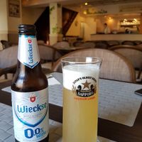 Alcohol free beer (no alcohol served) at Loving Hut in Maastricht
