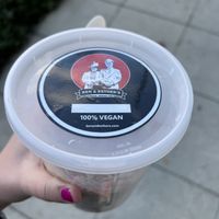   at Ben & Esther's Vegan Jewish Deli in Seattle