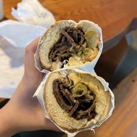 Philly cheesesteak   at Ben & Esther's Vegan Jewish Deli in Seattle
