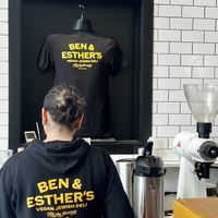   at Ben & Esther's Vegan Jewish Deli in Seattle