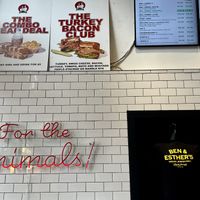   at Ben & Esther's Vegan Jewish Deli in Seattle