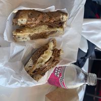   at Ben & Esther's Vegan Jewish Deli in Seattle