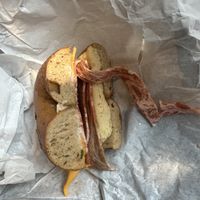   at Ben & Esther's Vegan Jewish Deli in Seattle