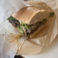   at Ben & Esther's Vegan Jewish Deli in Seattle