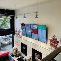 Table view  at Ben & Esther's Vegan Jewish Deli in Seattle