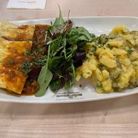 Maultaschen with potatoe salad at Zum Wilde Männle in Oberstdorf