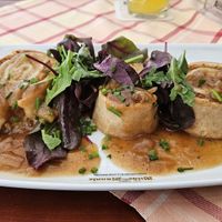 Krautkrapfen at Zum Wilde Männle in Oberstdorf