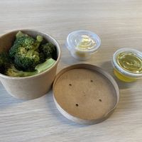 Side order of broccoli 🥦   at Picnic in Evanston