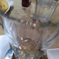 Glass of water (March 2024) at Barter Books in Alnwick