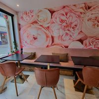 Inside at The Flower Cafe Bruges in Bruges