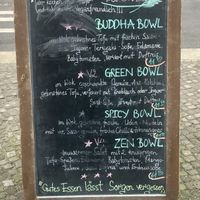 Vegane Speisekarte😄 at SubBa in Potsdam