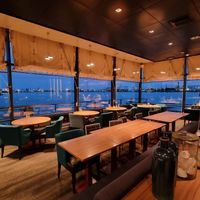 Restaurant room at Grand Café Nautique in Vlaardingen