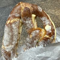 vegan 'butter' pretzel  at Brezen Kolb in Furth