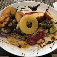 It was messy but really tasty!😄 at Três Arcos in Sao Miguel