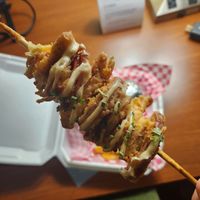 Chick'n On A Stick  at The Utopia Deli in Little Rock