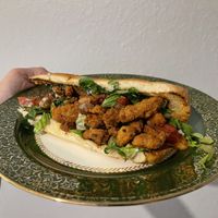 Chick’n Fried Chick’n Sub  at The Utopia Deli in Little Rock