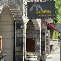 Outside  at La Cantera in Broto