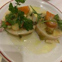 Veganer Sellerie mit Gemüse eingelegt in Olivenöl  at Hacı Abdullah in Istanbul