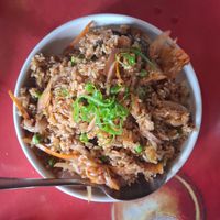 Kimchi rice at Master Kong in Mount Maunganui