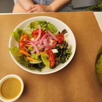Side salad at Bobó Empório Vegano in Sao Paulo