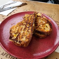 Bolo de coco at Bobó Empório Vegano in Sao Paulo