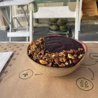 Açaí bowl that is just as good as having it in Amazonia!   at Bobó Empório Vegano in Sao Paulo