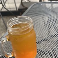 ginger turmeric tea   at Soulshine Vegan Cafe in Indianapolis