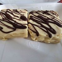 zebra cakes at Soulshine Vegan Cafe in Indianapolis