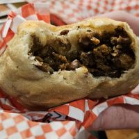 Mushroom Swiss bunzy at Bunzy's & Booze in Colorado Springs