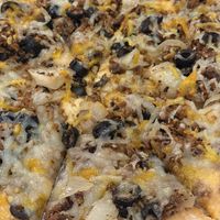 Vegan GF Pizzaa  at Bunzy's & Booze in Colorado Springs