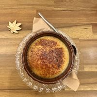 Vanilla creme brulee   at Uno Yukiko - Gion Soy Milk Ramen - ぎをん豆乳らーめん うのゆきこ in Kyoto