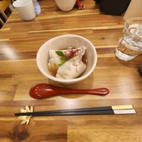 Gioza at Uno Yukiko - Gion Soy Milk Ramen - ぎをん豆乳らーめん うのゆきこ in Kyoto