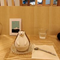 Macha icecream bowl! at Uno Yukiko - Gion Soy Milk Ramen - ぎをん豆乳らーめん うのゆきこ in Kyoto