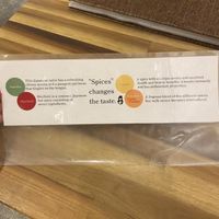 Descriptions of the spices!  at Uno Yukiko - Gion Soy Milk Ramen - ぎをん豆乳らーめん うのゆきこ in Kyoto