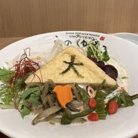 Soy milk ramen “Hana"  at Uno Yukiko - Gion Soy Milk Ramen - ぎをん豆乳らーめん うのゆきこ in Kyoto