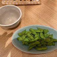 Edamame  at Uno Yukiko - Gion Soy Milk Ramen - ぎをん豆乳らーめん うのゆきこ in Kyoto