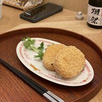Croquettes  at Uno Yukiko - Gion Soy Milk Ramen - ぎをん豆乳らーめん うのゆきこ in Kyoto