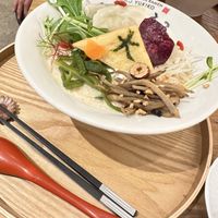 Soy milk ramen  at Uno Yukiko - Gion Soy Milk Ramen - ぎをん豆乳らーめん うのゆきこ in Kyoto