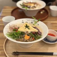 Absolutely amazing meal  at Uno Yukiko - Gion Soy Milk Ramen - ぎをん豆乳らーめん うのゆきこ in Kyoto