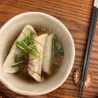 Gyoza   at Uno Yukiko - Gion Soy Milk Ramen - ぎをん豆乳らーめん うのゆきこ in Kyoto